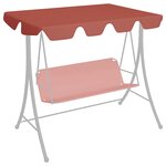 Vidaxl toit rechange balançoire terre cuite 150/130x70/105 cm