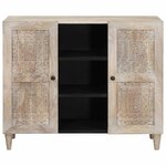 vidaXL Buffet Blanc 33 5 x 90 x 75 cm