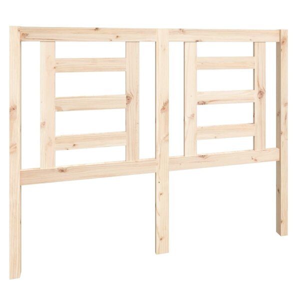 vidaXL Tête de lit 126x4x100 cm Bois massif de pin
