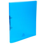 Classeur 2 anneaux 15 mm polypropylène Crystal colours - A4, couleurs aléatoires EXACOMPTA