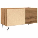 vidaXL Armoire à disques chêne artisanal 84 5x38x48 cm bois ingénierie