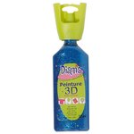 Peinture Diam's 3D 37 ml Pailleté Bleu Nuit