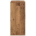 vidaXL Buffet avec tiroir Vieux bois 60 x 31 x 70 cm Bois d'ingénierie