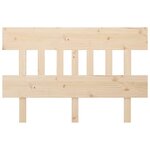 vidaXL Tête de lit 138 5x3x81 cm Bois massif de pin