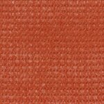 vidaXL Écran de balcon Orange 75x400 cm PEHD