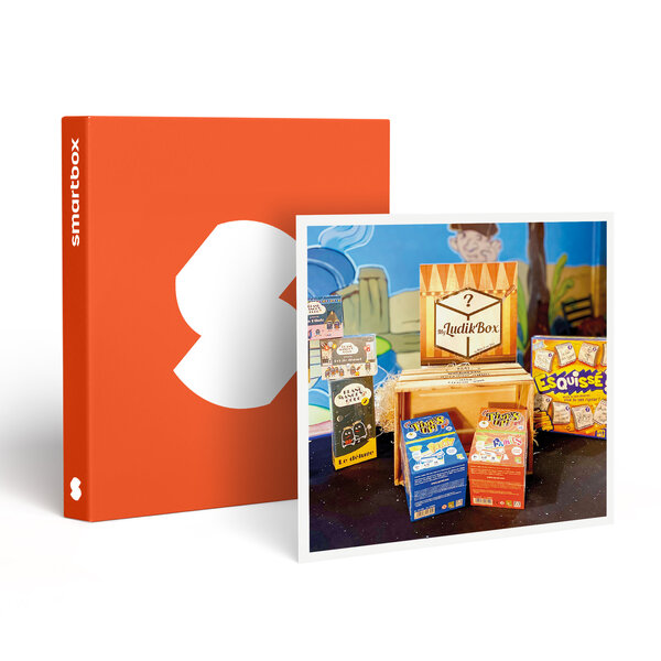 SMARTBOX - Coffret Cadeau Box surprise de jeux de société à thème pour s’amuser à plusieurs - Sport & Aventure