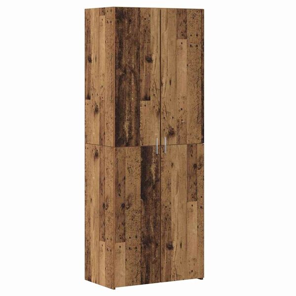 vidaXL Haut Armoire Bois ancien 70 x 42.5 x 185 cm Bois d'ingénierie