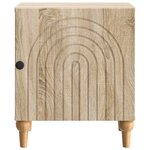 vidaXL Cabinet de chevet Chêne Sonoma 43 x 34 5 x 50 cm