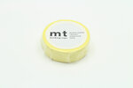 Masking Tape MT Uni pastel jaune - lemon