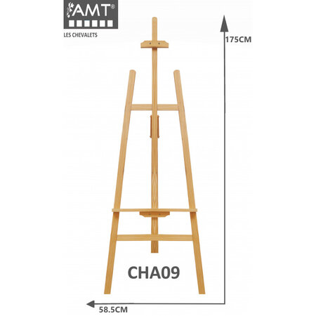 Chevalet d'atelier et d'exposition - 175 cm - amt cha09