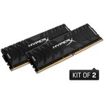 HYPERX - Mémoire PC RAM - PREDATOR DDR4 - 16Go (2X8Go) - 3000MHz - CAS15 (HX430C15PB3K2/16)