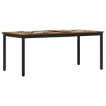 vidaXL Table de salle à manger / Table de repas Bois d'ingénierie