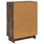 vidaXL Armoire à tiroirs 66 x 34 5 x 90 cm Bois d'ingénierie