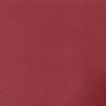 vidaXL Canapé à 2 places Rouge bordeaux 120 cm Similicuir