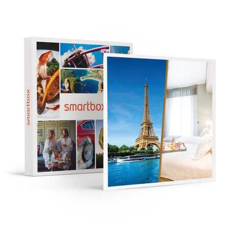 SMARTBOX - Coffret Cadeau Séjour découverte 3 jours à Paris avec visite guidée du sommet de la tour Eiffel -  Multi-thèmes