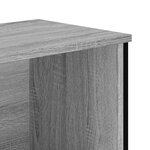 vidaXL Armoire à chaussures sonoma gris 90x38x45 5cm bois d'ingénierie