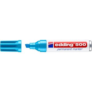 Marqueur Permanent 500 bleu clair 2-7 mm EDDING