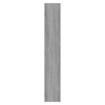 vidaXL Armoire à chaussures Sonoma gris 63x24x147 cm Bois d'ingénierie