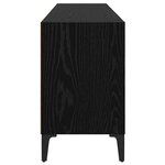 vidaXL Ensemble meuble TV Noir 103 5 x 30 x 50 cm Bois d'ingénierie