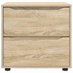 vidaXL Armoire de rangement Chêne Sonoma 60 x 48 x 57 cm