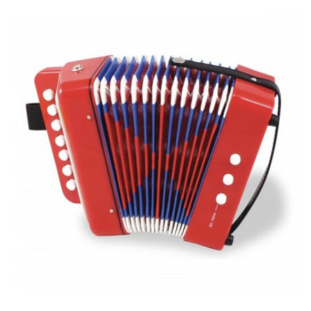 Accordeon en PVC 10 touches et 14 tons