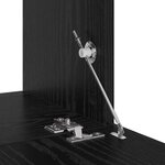 vidaXL Ensemble meuble TV 8 Pièces Chêne noir 80 x 30 x 30.5 cm