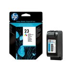 Hp 23 cartouche d'encre trois couleurs authentique pour hp psc 500 et hp officejet pro 1170 (c1823d)