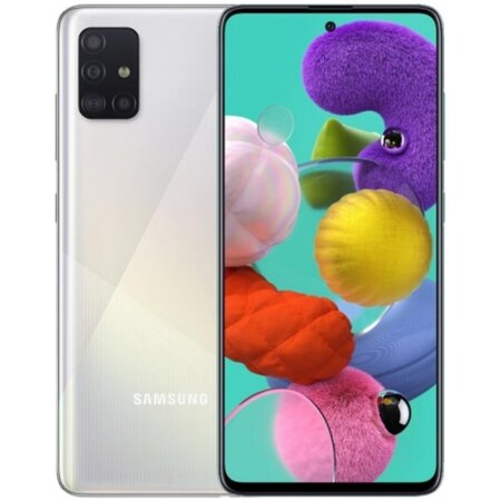 Samsung galaxy a51 dual sim - blanc - 128 go - parfait état