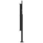 vidaXL Auvent latéral rétractable crème 120x500 cm