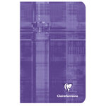 Clairefontaine 1 Carnet piqûre, 110 x 170 mm, 96 pages, séyès couleur aleatoire