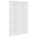 vidaXL Store roulant de douche 160x240 cm Éclaboussures