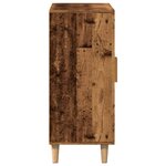 vidaXL Buffet vieux bois 90x34x80 cm bois d'ingénierie