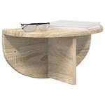 vidaXL Étagère Murale Chêne Sonoma 38 x 19 x 19 cm Bois d'ingénierie