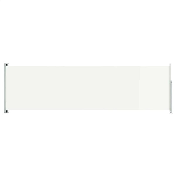 vidaXL Auvent latéral rétractable de patio 180x600 cm Crème