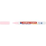 Marqueur Craie Liquide 4085 Rose Pastel Pointe Ronde 1-2 mm x 6 EDDING