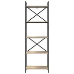 vidaXL Étagère Chêne Sonoma 56 x 34 x 171 cm Bois d'ingénierie