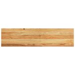 vidaXL Marches d'escalier 16 Pièces marron clair 100x25x2 cm chêne massif
