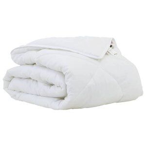 vidaXL Couette d'été 202 x 136 x 3 cm Été Polyester Blanc Respirant