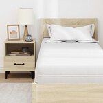 vidaXL Matelas Blanc 80 x 200 cm Ressort ensaché