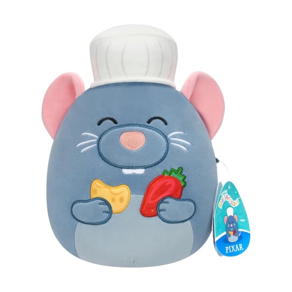 Jazwares SQDI02040 - Peluche 20cm Rémy Ratatouille Disney Pixar
