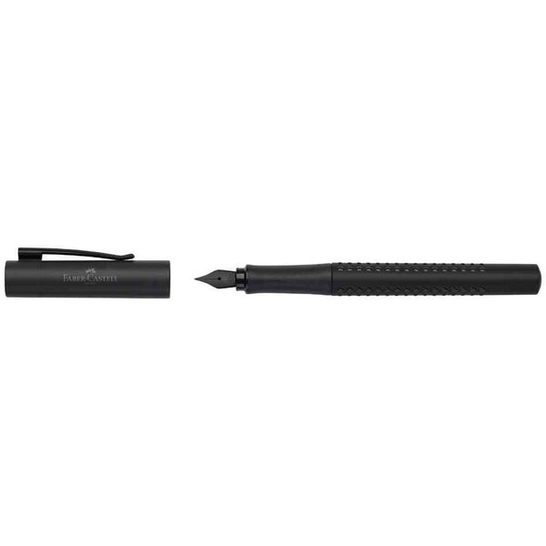 Stylo plume GRIP Edition plume Extra fine all black FABER-CASTELL