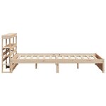 vidaXL Cadre de lit avec tête de lit sans matelas 140x200 cm