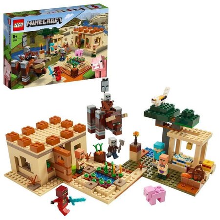 Lego minecraft™ 21160 - l'attaque des illageois - La Poste