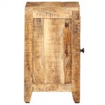 vidaXL Table de chevet 40x30x50 cm Bois de manguier massif