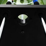 Vidaxl table de football acier 60 kg 140 x 74 5 x 87 5 cm noir