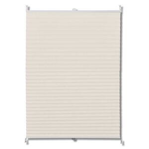 vidaXL Store plissé 50x100 cm Crème