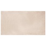 vidaXL Tapis en Fourrure Synthétique de Lapin Olite Taupe 60 x 110 cm