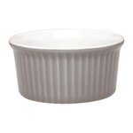 Ramequin gris chr 145 ml - lot de 12 - olympia -  - grès x40mm