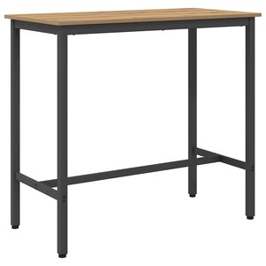 vidaXL table Chêne artisanal 100 x 50 x 90 5 cm