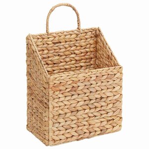 vidaXL Panier suspendu Naturel 30 x 17 5 x 49 5 cm Jacinthe d'eau